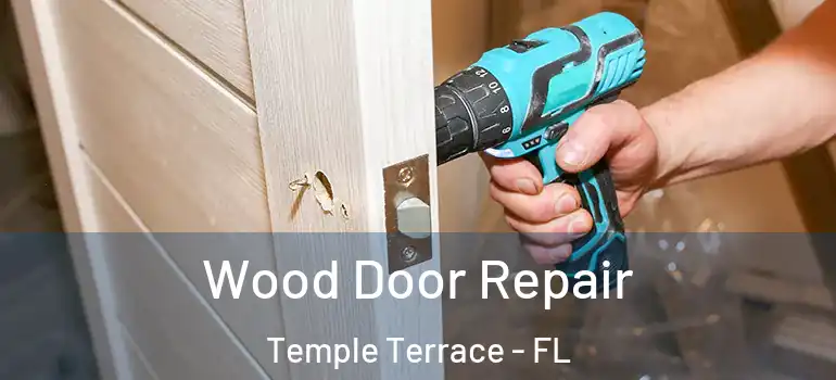  Wood Door Repair Temple Terrace - FL
